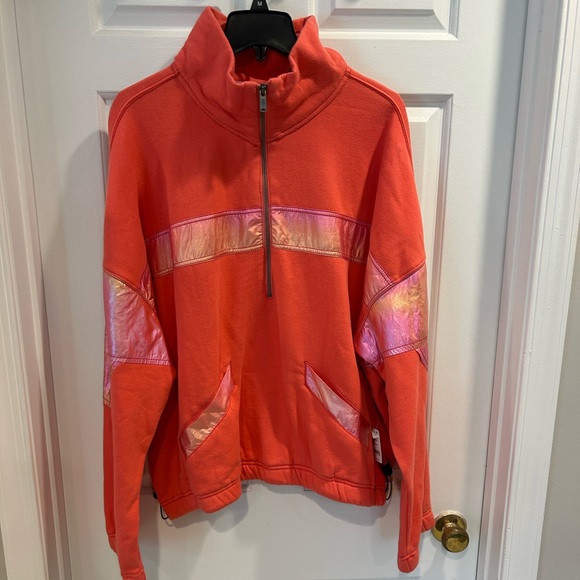 NWT FP Movement Free People  Away We Go half zip Sz M $128 - Picture 9 of 12